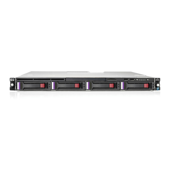 HP ProLiant DL160 G6 Installationsblatt