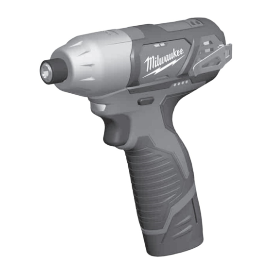 Milwaukee M12 BID Originalbetriebsanleitung