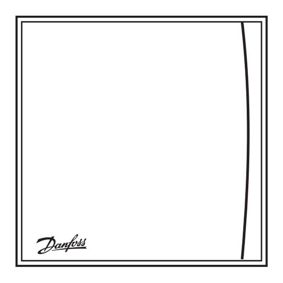 Danfoss Icon2 RT Bedienungsanleitung