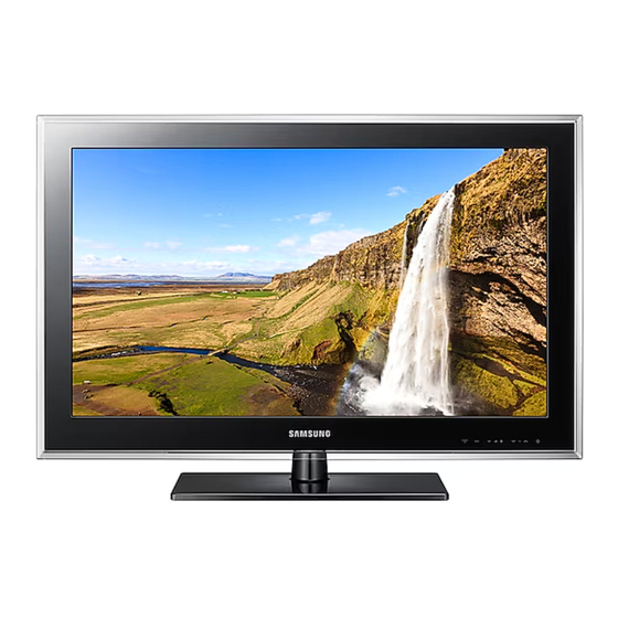 Samsung LE46D550K1W Bedienungsanleitung