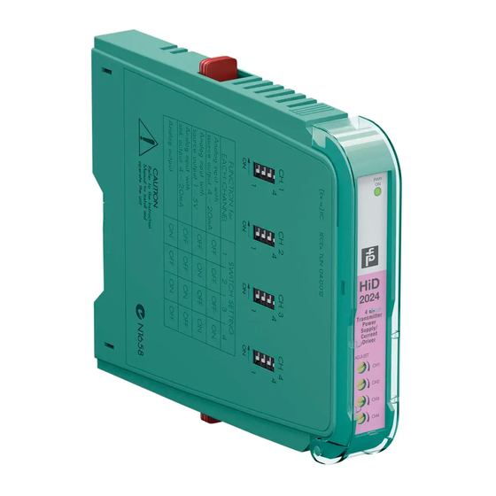 Pepperl+Fuchs HiD2024 Handbuch