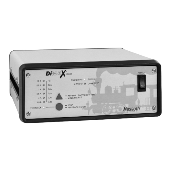 Massoth DiMAX 1200B Bedienungsanleitung