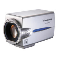 Panasonic WV-CZ352 Handbuch