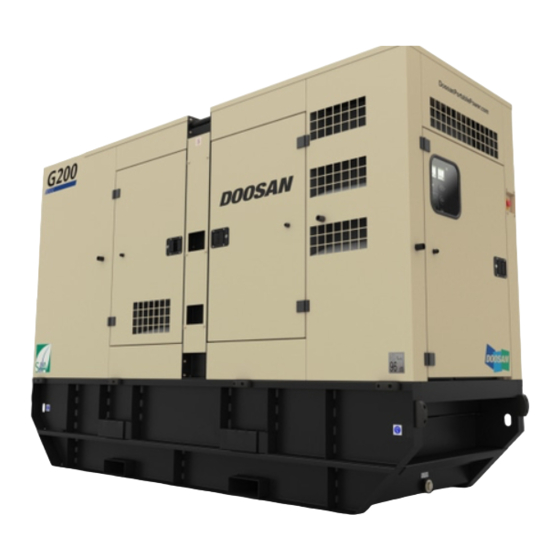 Doosan G20 SIIIA Bedienungs- Und Wartungshandbuch