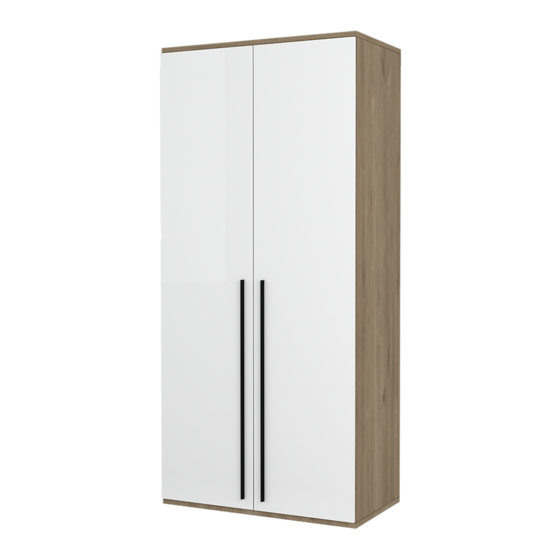 SCIAE MODJO 0836 ARMOIRE 2PO Montageanleitung