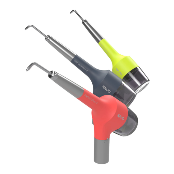 KaVo PROPHYflex 4 Gebrauchsanweisung