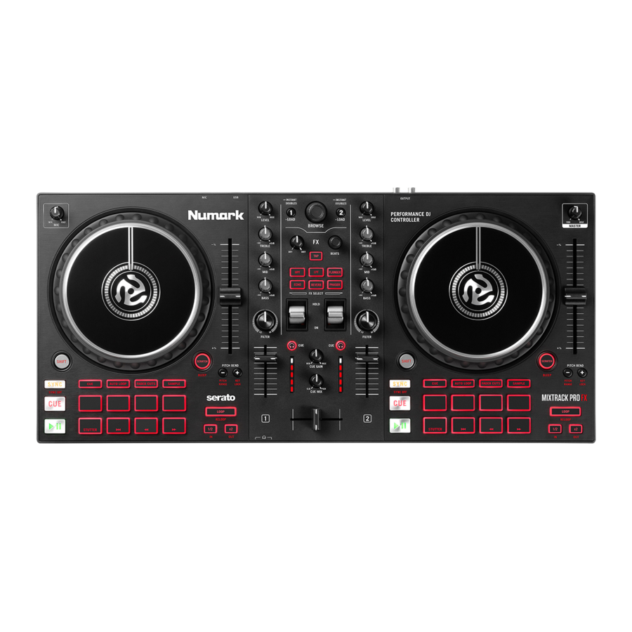 Numark MixTrack Pro FX DJ-Controller
