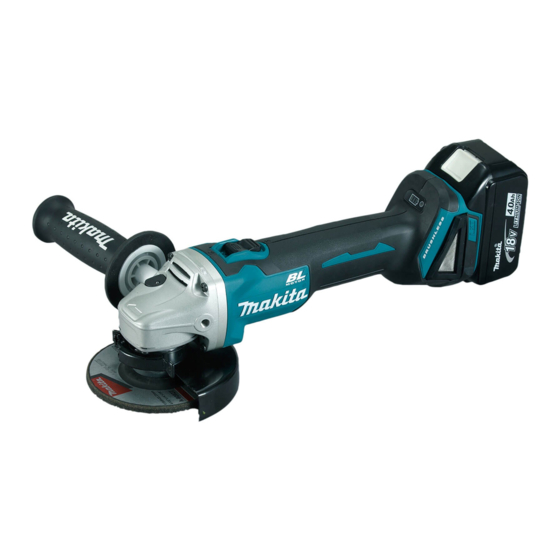 Makita DGA456 Betriebsanleitung