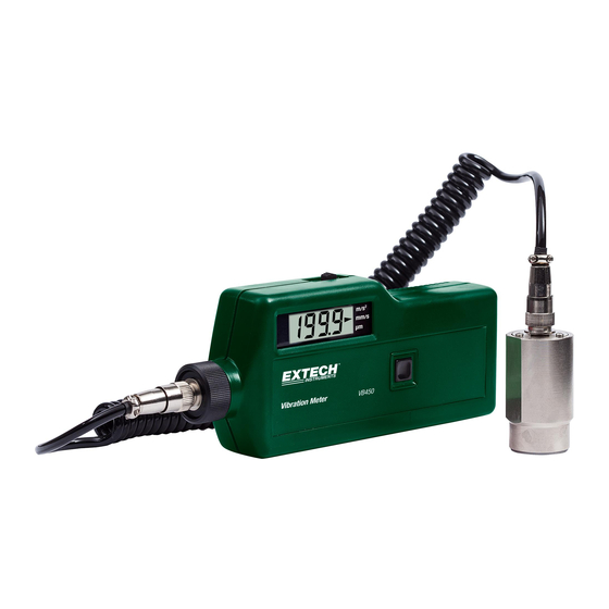 Extech Instruments VB450 Bedienungsanleitung