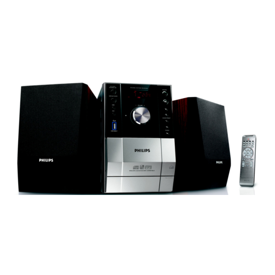 Philips MCM204 Schnellstartanleitung