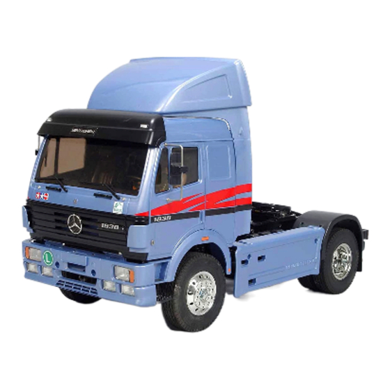 Tamiya Mercedes-Benz 1838LS Bedienungsanleitung