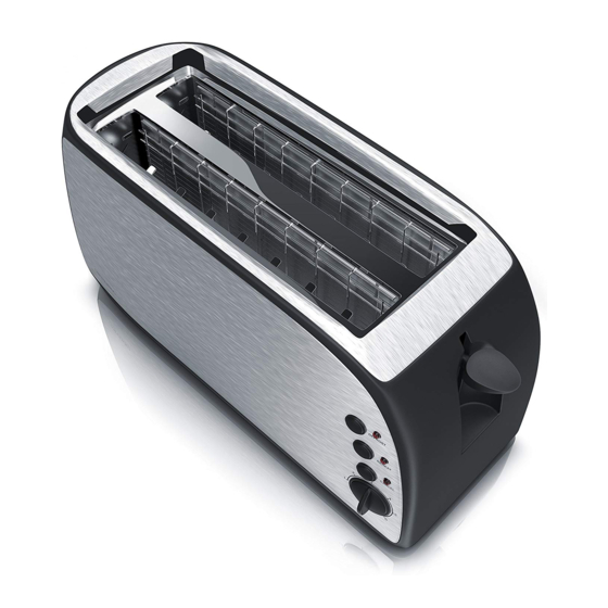 arendo 301829 Toaster 4 Slices User Manual