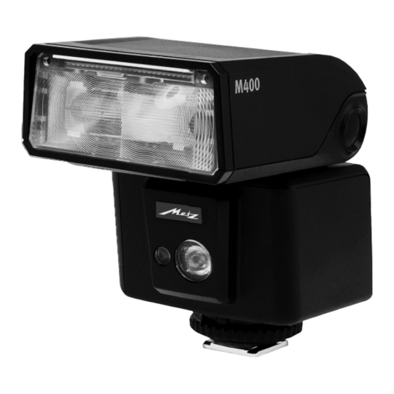 Metz mecablitz M400 - Pentax Bedienungsanleitung