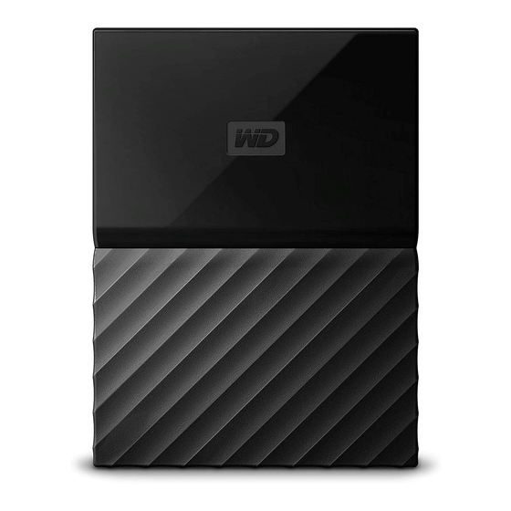 Western Digital My Passport Bedienungsanleitung