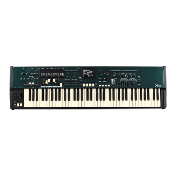 Hammond SK PRO Bedienungsanleitung