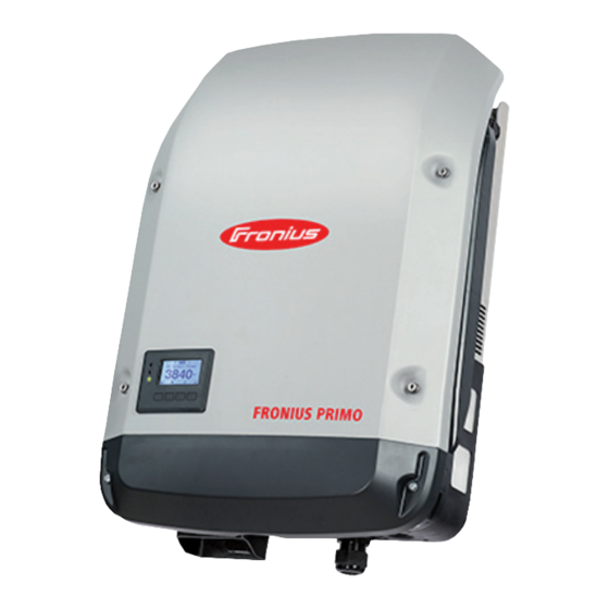 Fronius Primo 4.0-1 Bedienungsanleitung