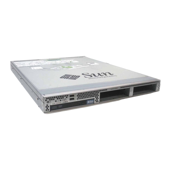 Sun Microsystems Fire X2100 Kurzanleitung