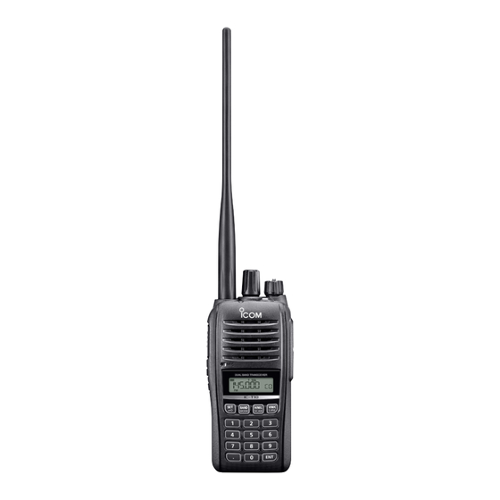 Icom IC-T10 Bedienungsanleitung