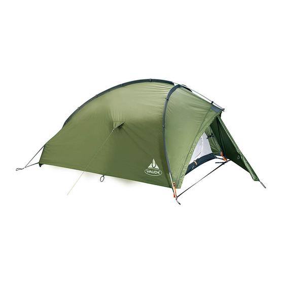 Vaude Taurus I Kurzanleitung