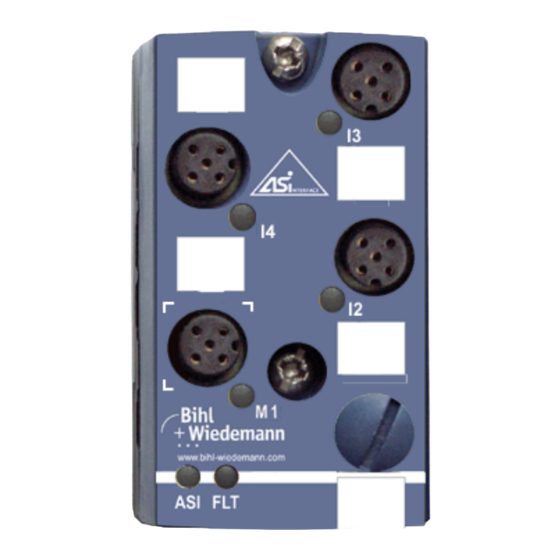 bihl+Wiedemann BWU2437 Montageanweisung