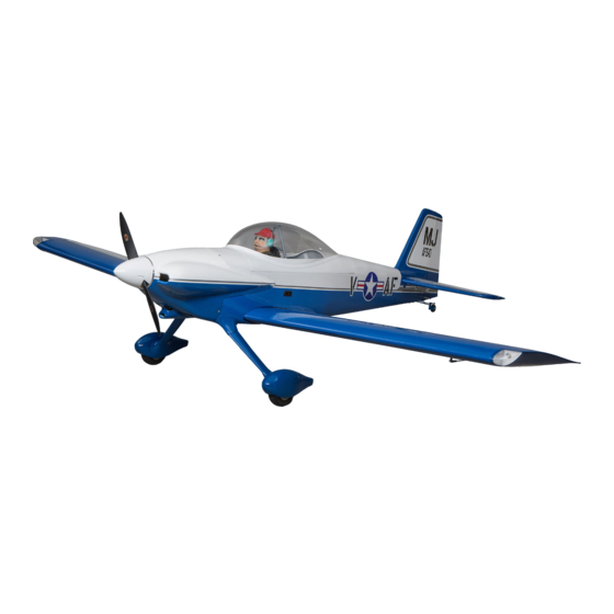 Horizon Hobby HANGAR 9 Van's RV-4 30cc Handbücher