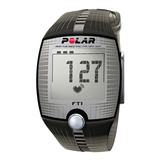 Polar Electro FT1 Gebrauchsanleitung