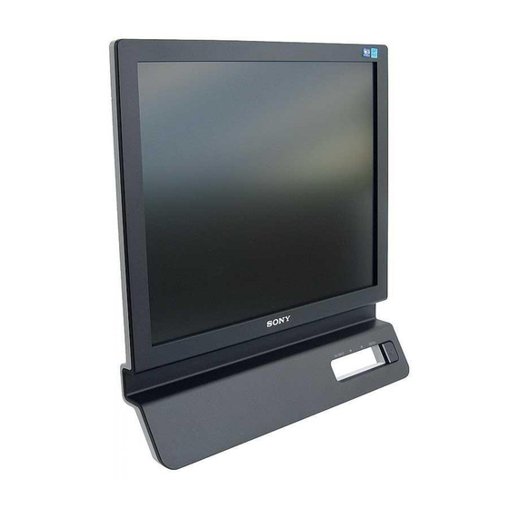 Sony SDM-E76A Bedienungsanleitung