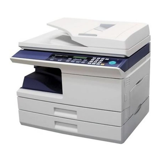 Sharp AL-2020 Bedienungsanleitung