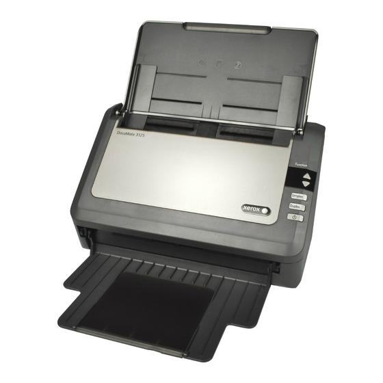 Xerox DocuMate 3125 Benutzerhandbuch