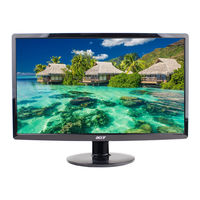 Acer S221HQL Kurzanleitung