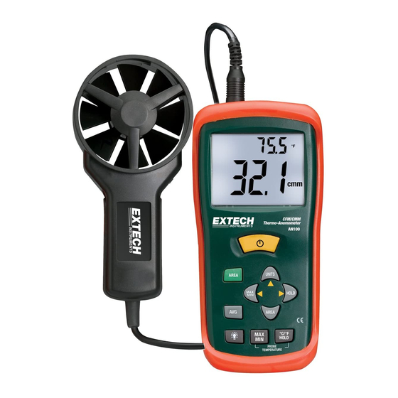 Extech Instruments AN100 Bedienungsanleitung