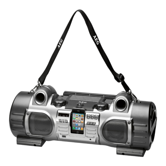 AEG SRP 4343 iP Bedienungsanleitung
