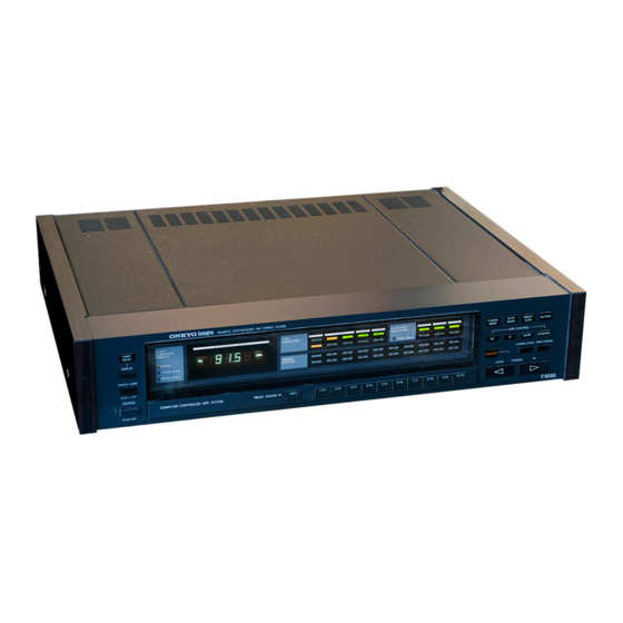 Onkyo T-9090 Bedienungsanleitung