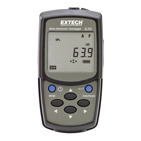 Extech Instruments SL355 Bedienungsanleitung