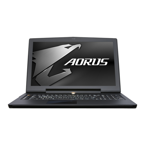 AORUS nb-x7 Anleitung