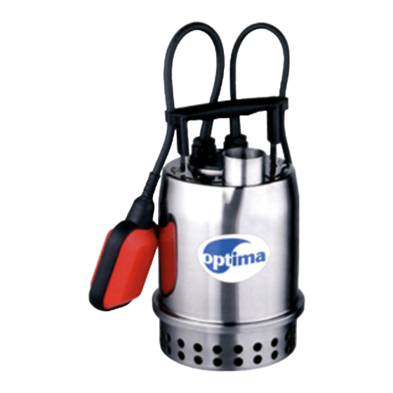 EBARA OPTIMA Bedienungsanleitung