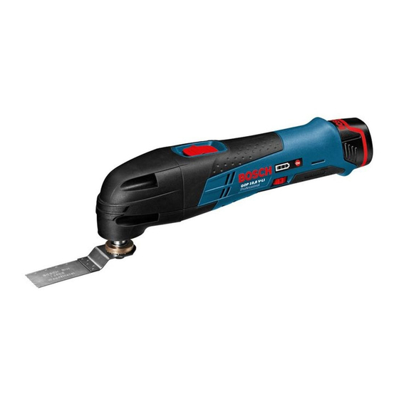 Bosch GOP 10,8 V-LI Originalbetriebsanleitung
