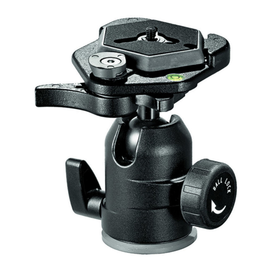 Manfrotto 488RC0 Anleitung