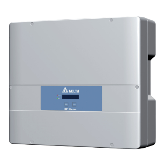 Delta Energy Systems RPI H3A_120 Handbuch