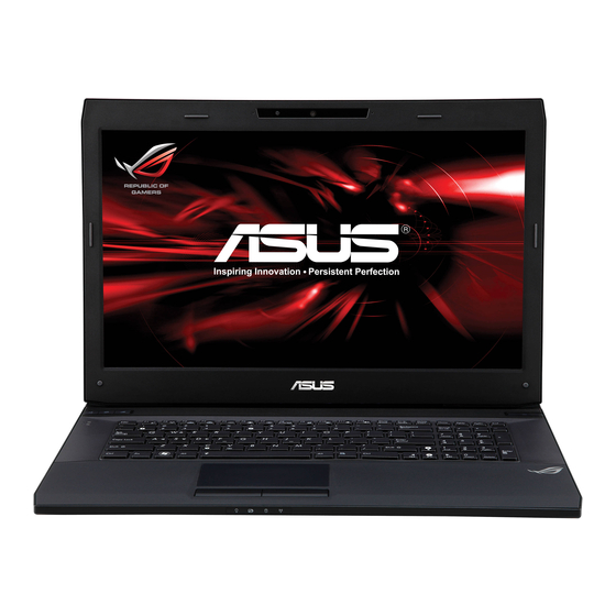 Asus G73SW Benutzerhandbuch