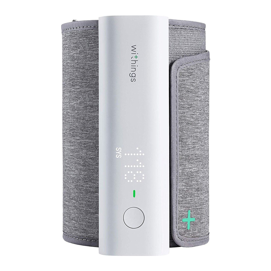 Withings BPM Connect Betriebsanleitung