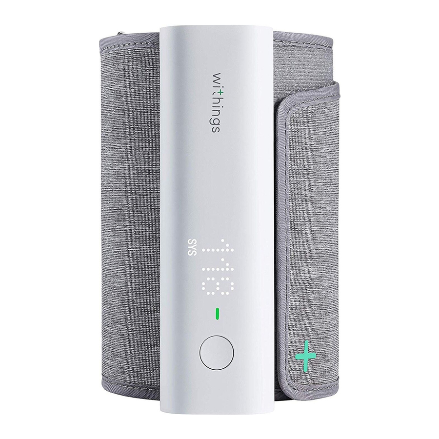Withings BPM Connect Bedienungsanleitung