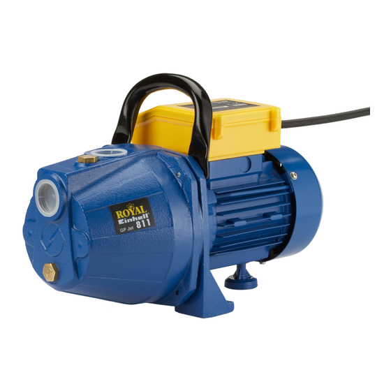 Einhell Royal GP Jet 811 Bedienungsanleitung