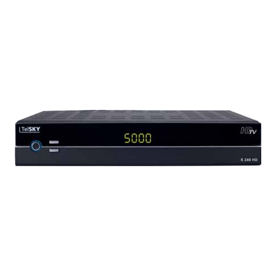 TelSky S 240 HD Bedienungsanleitung