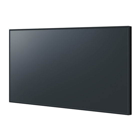 Panasonic TH-65EF1E Bedienungsanleitung