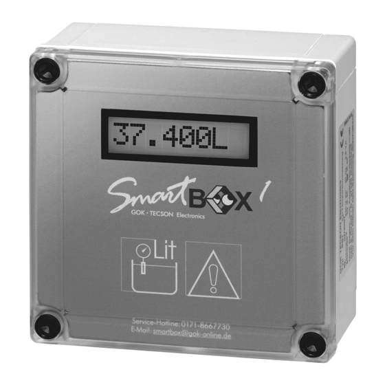 GOK SmartBox 1 Montage- Und Bedienungsanleitung
