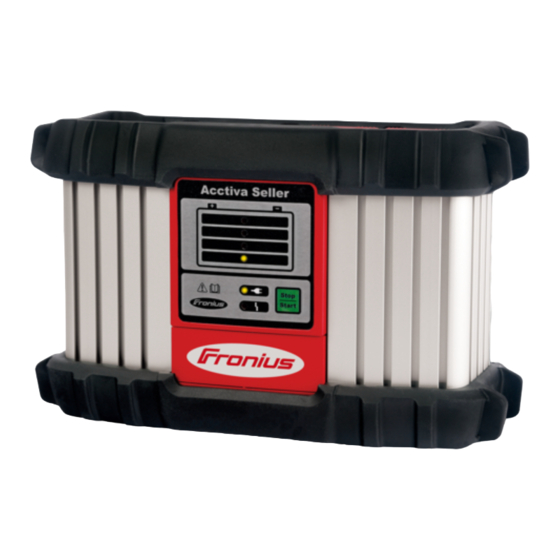 Fronius Acctiva Seller Bedienungsanleitung