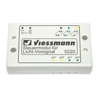 Viessmann 5220 Bedienungsanleitung