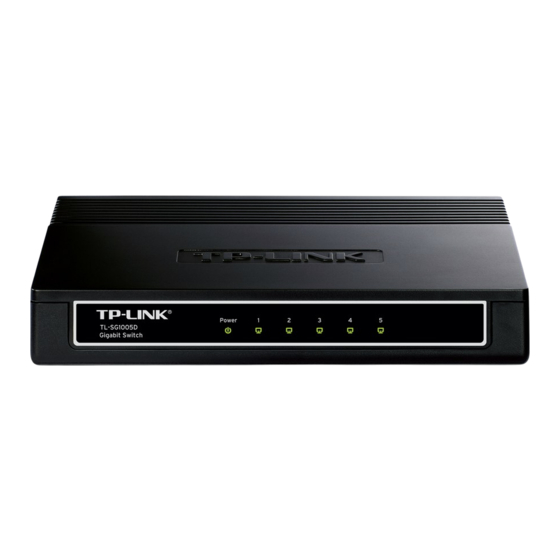 TP-Link TL-SG1005D Handbuch
