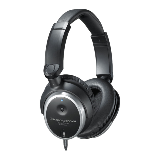 Audio-Technica ATH-ANC7b QuietPoint Bedienungsanleitung